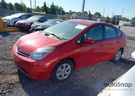 2008 Toyota Prius z USA, uszkodzony, nr VIN JTDKB20U687727907